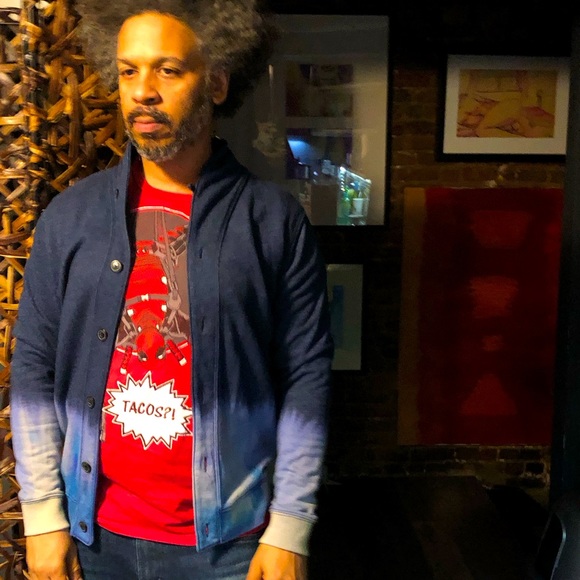 1 of one ♥️Hand tie-dyed ombré cardigan SM one of a kind - Picture 10 of 10